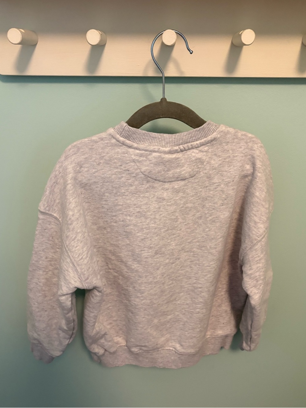 Zara Plain Grey Sweatshirt - Picture 5 of 6